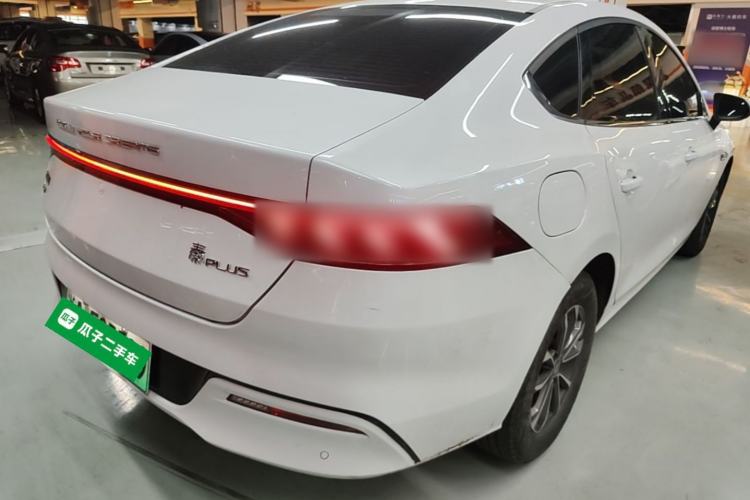 Used BYD Qin PLUS 2024 HONOR Edition DM-i 55KM Leading Model Rear Right 45 Deg