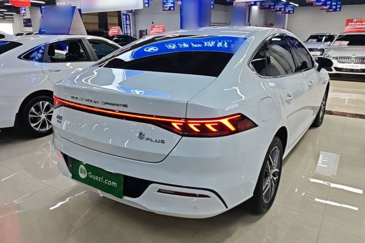 Used BYD Qin PLUS 2024 HONOR Edition DM-i 120KM Beyond Model Rear Right 45 Deg