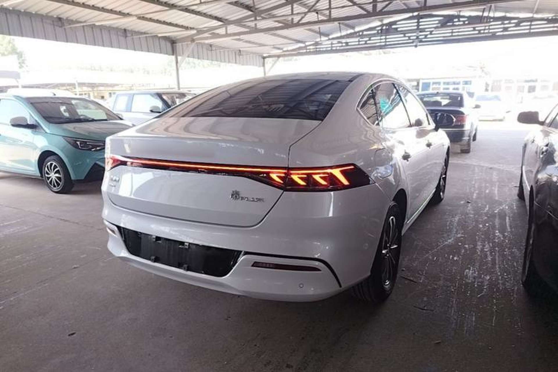 Used BYD Qin PLUS 2024 HONOR Edition DM-i 55KM Leading Model Rear Right 45 Deg