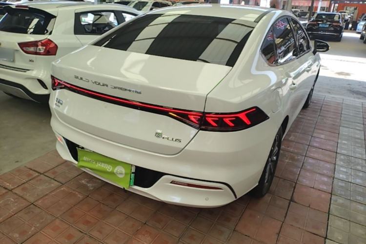 Used BYD Qin PLUS 2024 HONOR Edition DM-i 55KM Leading Model Rear Right 45 Deg