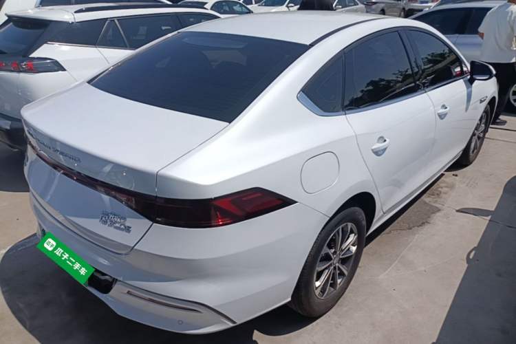 Used BYD Qin PLUS 2024 HONOR Edition DM-i 55KM Leading Model Rear Right 45 Deg