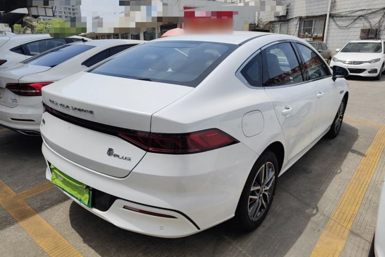 Used BYD Qin PLUS 2024 Honor Edition EV 420KM Leading Model Rear Right 45 Deg