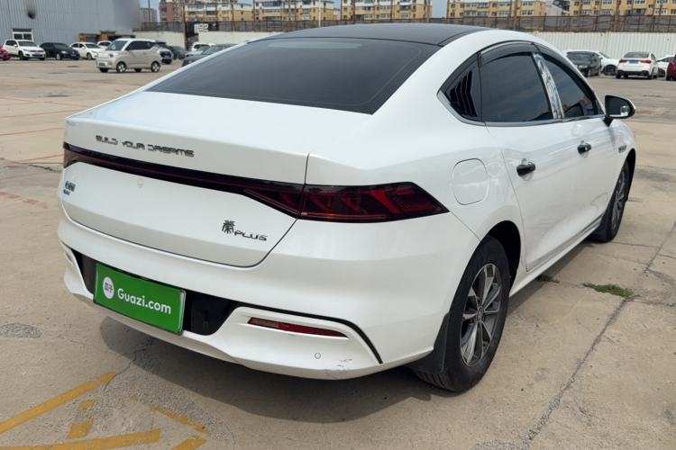 Used BYD Qin PLUS 2024 HONOR Edition DM-i 55KM Leading Model Rear Right 45 Deg