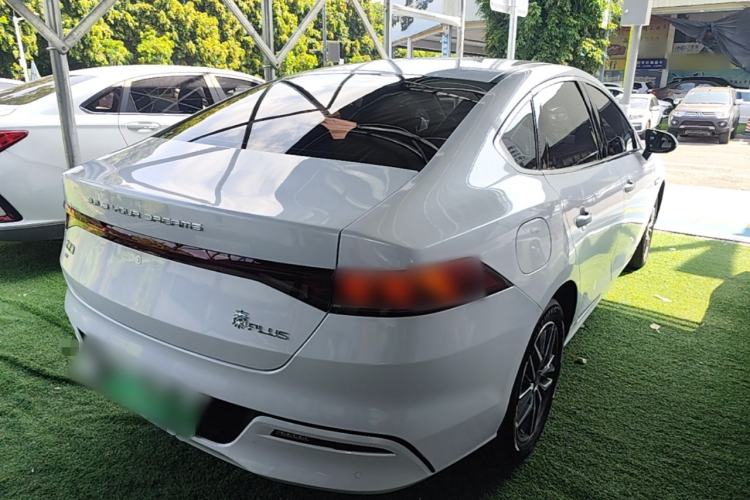 Used BYD Qin PLUS 2024 Honor Edition EV 510KM Leading Model Rear Right 45 Deg