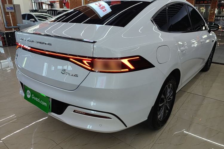 Used BYD Qin PLUS 2024 HONOR Edition DM-i 55KM Leading Model Rear Right 45 Deg