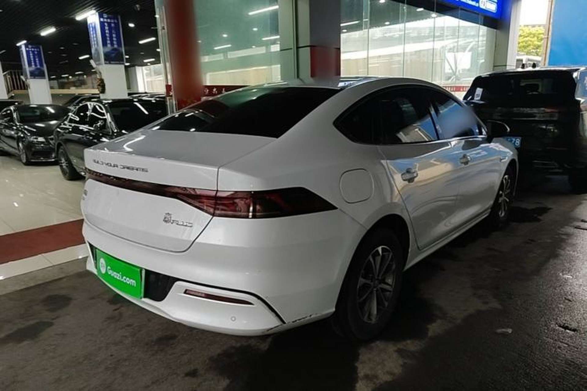 Used BYD Qin PLUS 2024 HONOR Edition DM-i 55KM Leading Model Rear Right 45 Deg