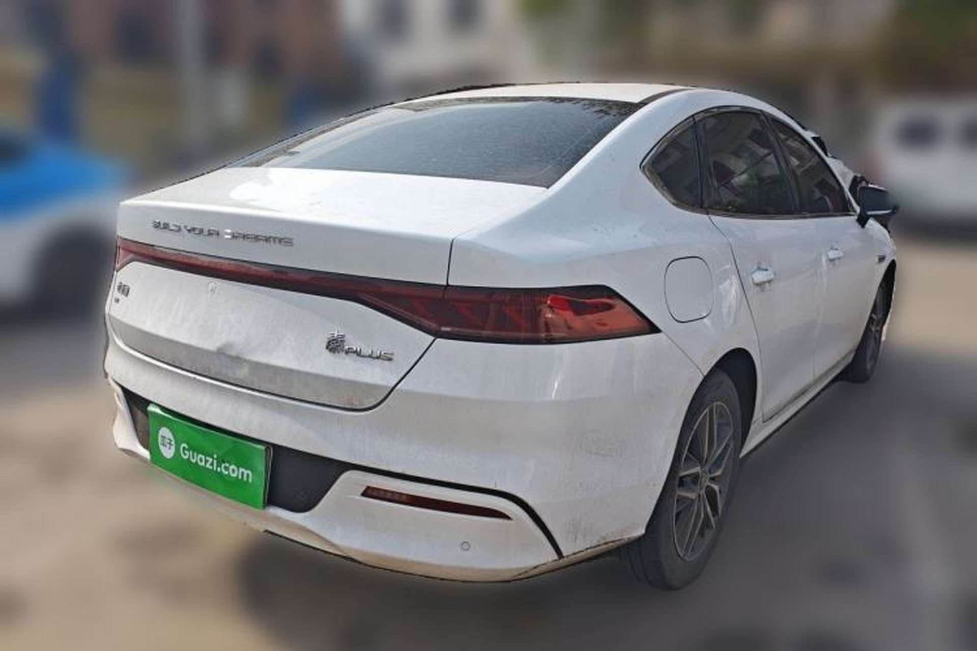 Used BYD Qin PLUS 2024 Honor Edition EV 510KM Leading Model Rear Right 45 Deg