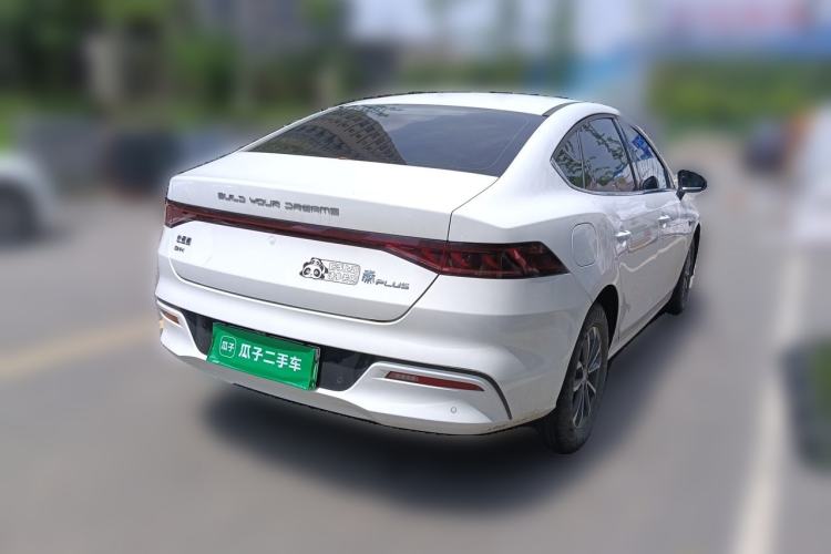 Used BYD Qin PLUS 2024 HONOR Edition DM-i 55KM Leading Model Rear Right 45 Deg