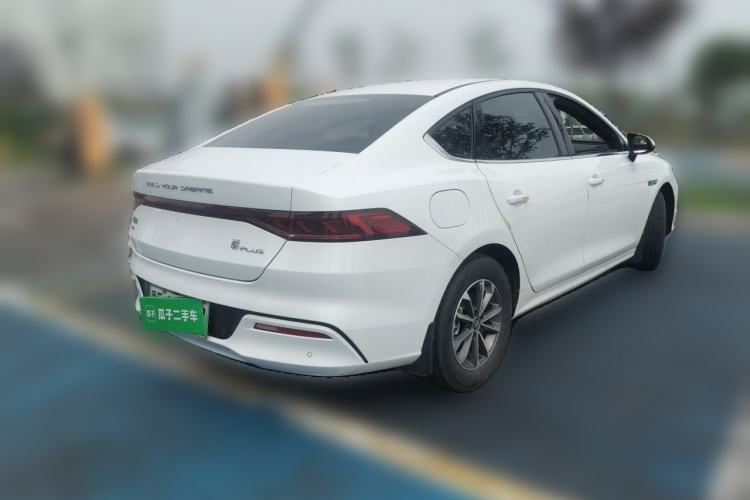 Used BYD Qin PLUS 2024 HONOR Edition DM-i 55KM Leading Model Rear Right 45 Deg