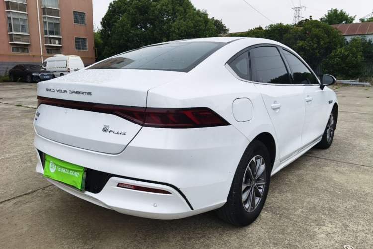Used BYD Qin PLUS 2024 HONOR Edition DM-i 55KM Leading Model Rear Right 45 Deg