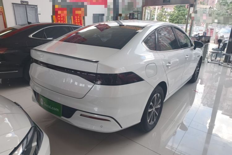 Used BYD Qin PLUS 2024 HONOR Edition DM-i 55KM Leading Model Rear Right 45 Deg