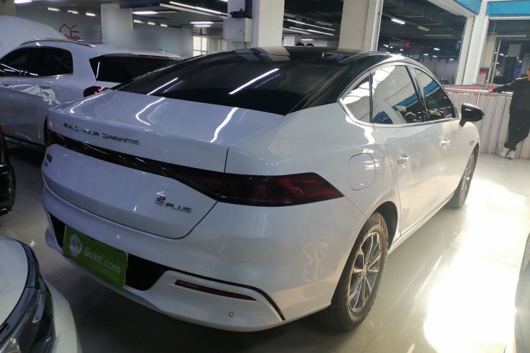 Used BYD Qin PLUS 2024 HONOR Edition DM-i 55KM Leading Model Rear Right 45 Deg