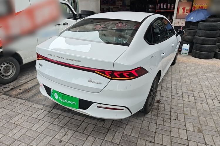 Used BYD Qin PLUS 2024 Honor Edition EV 510KM Leading Model Rear Right 45 Deg