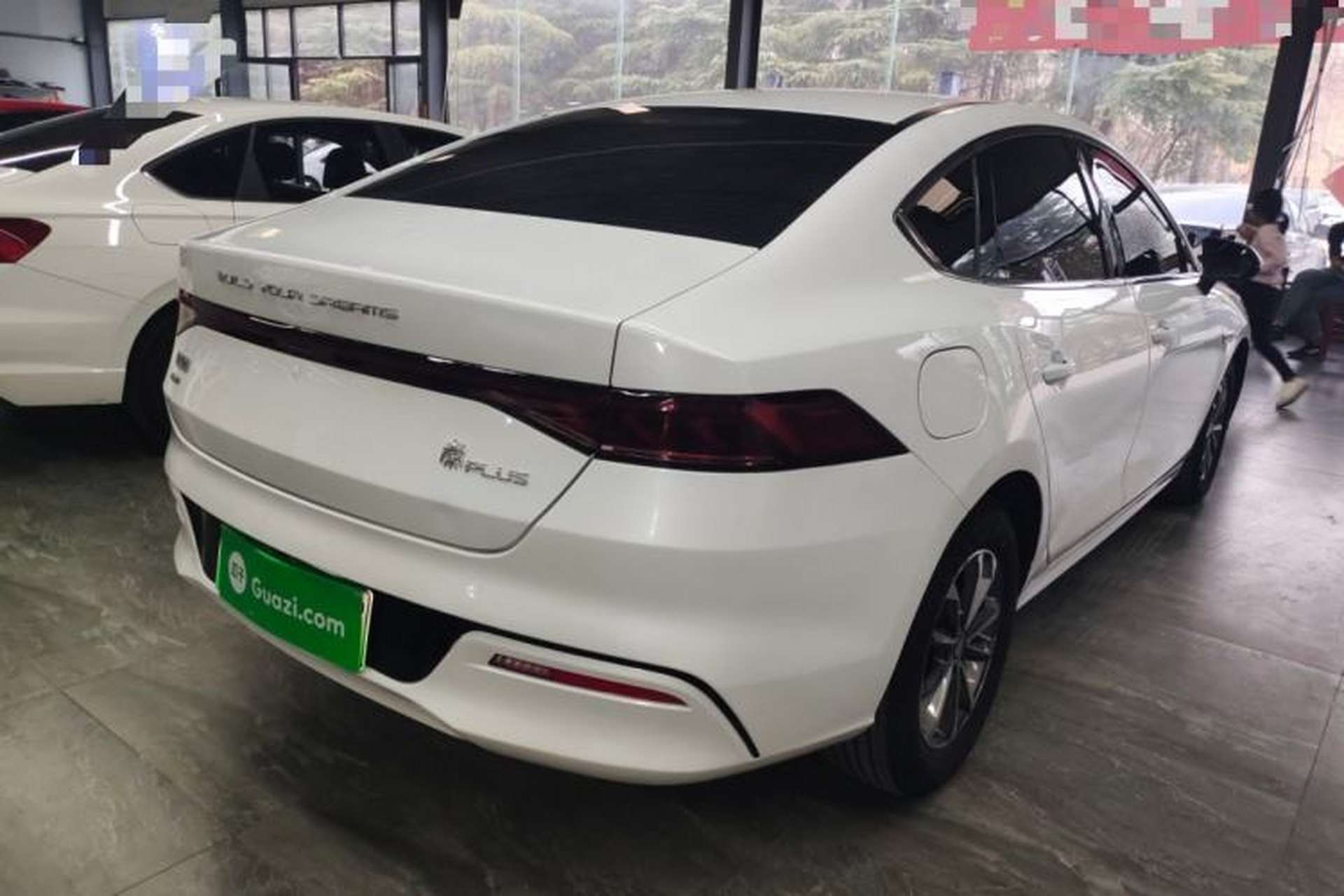 Used BYD Qin PLUS 2024 HONOR Edition DM-i 55KM Leading Model Rear Right 45 Deg