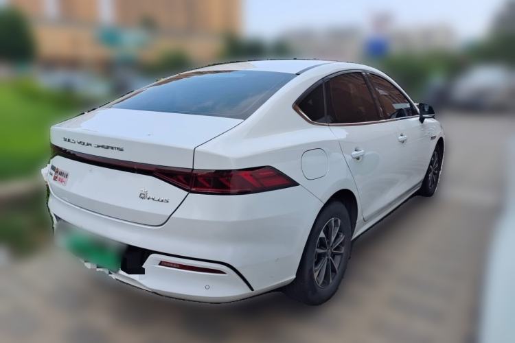 Used BYD Qin PLUS 2024 HONOR Edition DM-i 55KM Leading Model Rear Right 45 Deg