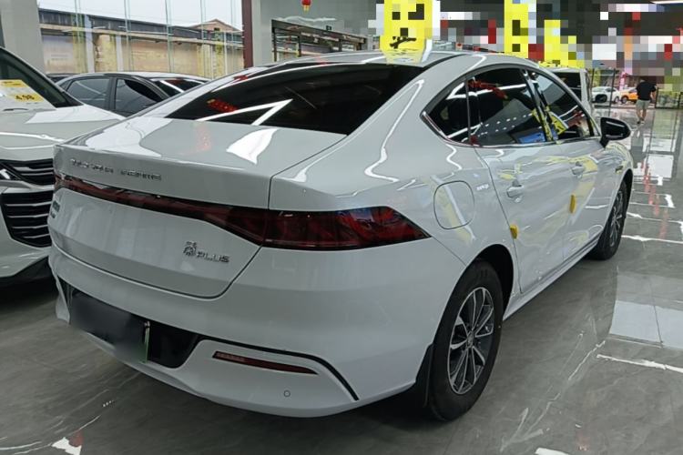 Used BYD Qin PLUS 2024 HONOR Edition DM-i 55KM Leading Model Rear Right 45 Deg