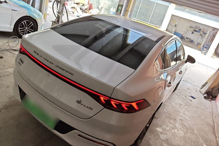 Used BYD Qin PLUS 2024 HONOR Edition DM-i 55KM Leading Model Rear Right 45 Deg
