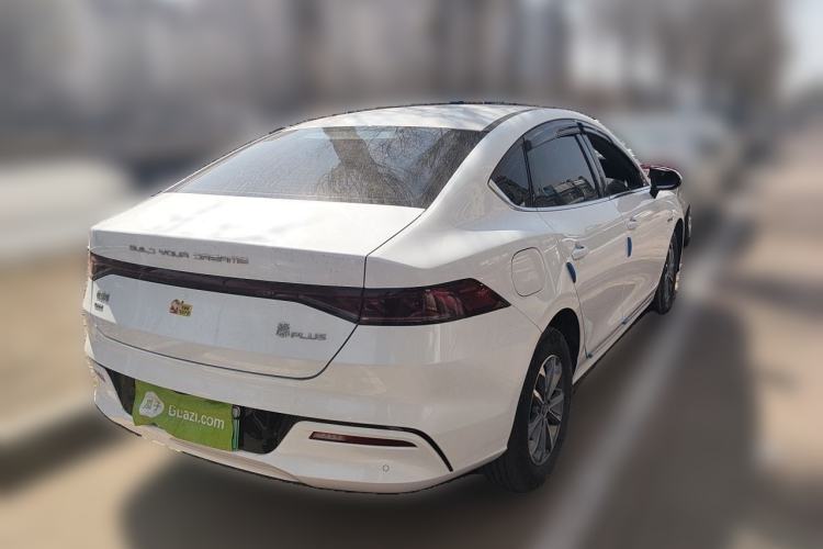 Used BYD Qin PLUS 2024 HONOR Edition DM-i 55KM Leading Model Rear Right 45 Deg