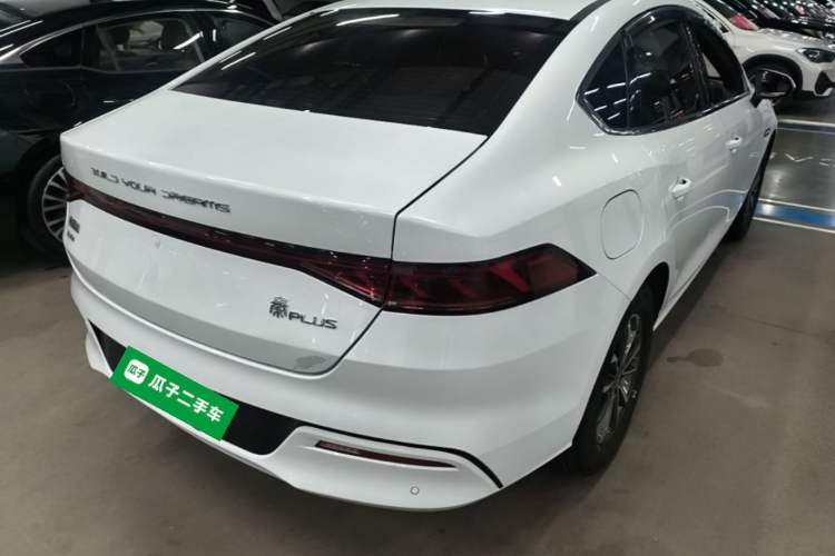 Used BYD Qin PLUS 2024 HONOR Edition DM-i 55KM Leading Model Rear Right 45 Deg