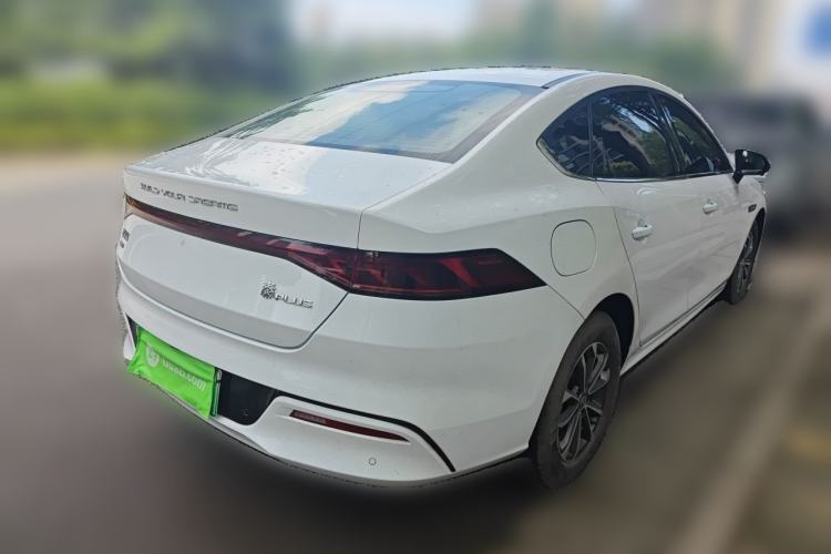 Used BYD Qin PLUS 2024 HONOR Edition DM-i 55KM Leading Model Rear Right 45 Deg