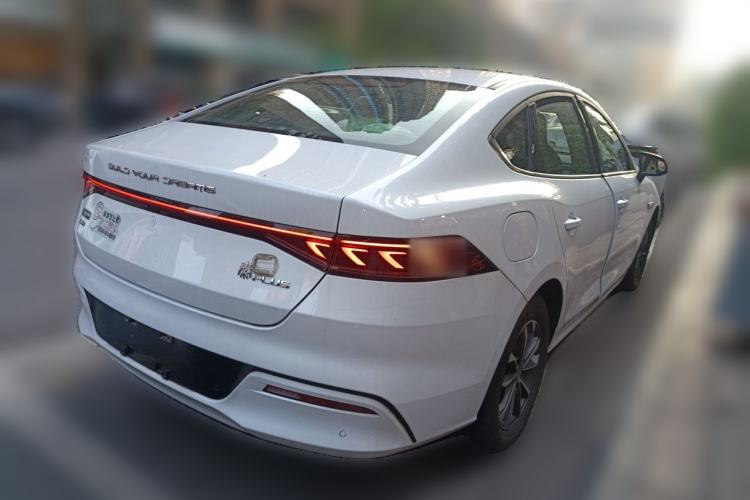 Used BYD Qin PLUS 2024 HONOR Edition DM-i 55KM Leading Model Rear Right 45 Deg