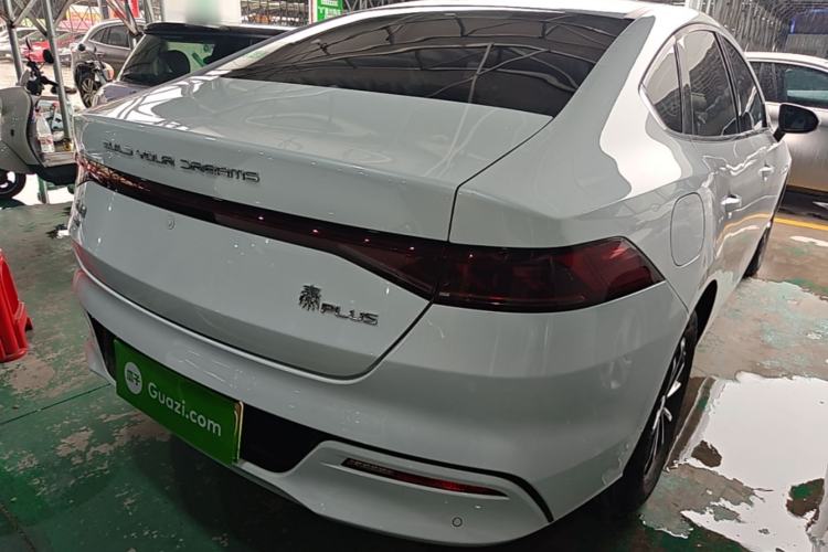 Used BYD Qin PLUS 2024 HONOR Edition DM-i 55KM Leading Model Rear Right 45 Deg