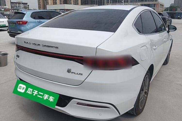 Used BYD Qin PLUS 2024 Honor Edition EV 420KM Leading Model Rear Right 45 Deg