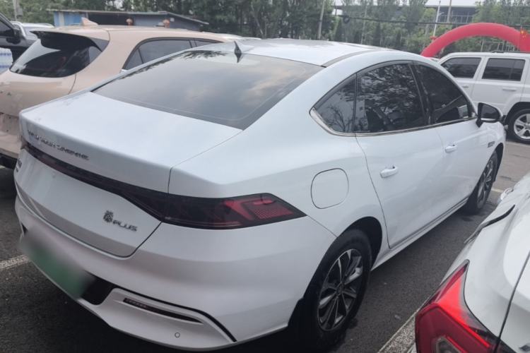 Used BYD Qin PLUS 2024 HONOR Edition DM-i 55KM Leading Model Rear Right 45 Deg