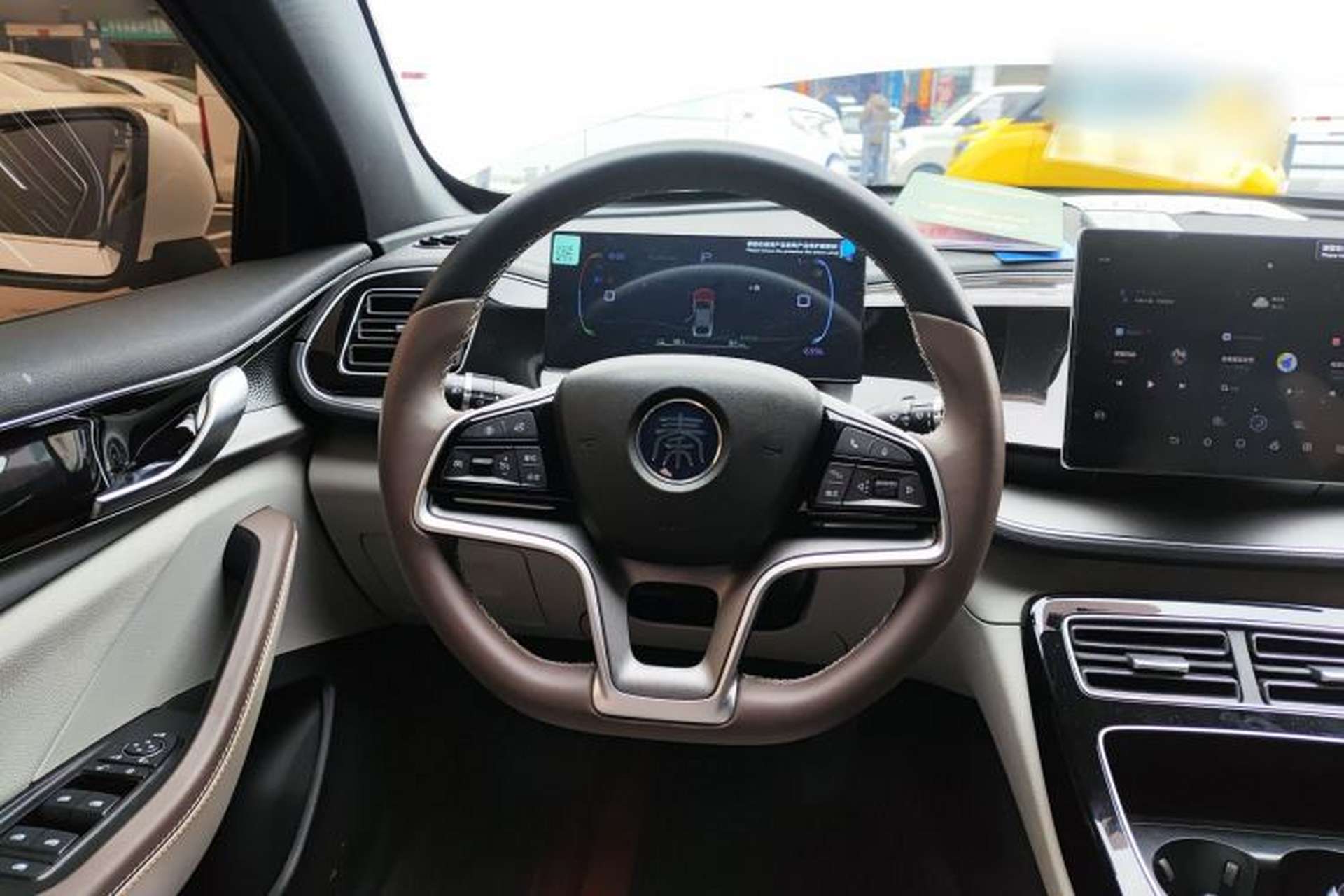 Used BYD Qin PLUS 2024 Honor Edition EV 510KM Beyond Model Steering Wheel