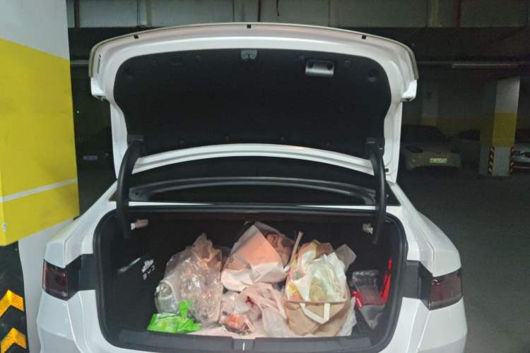 Used BYD Qin PLUS 2024 HONOR Edition DM-i 55KM Leading Model Trunk