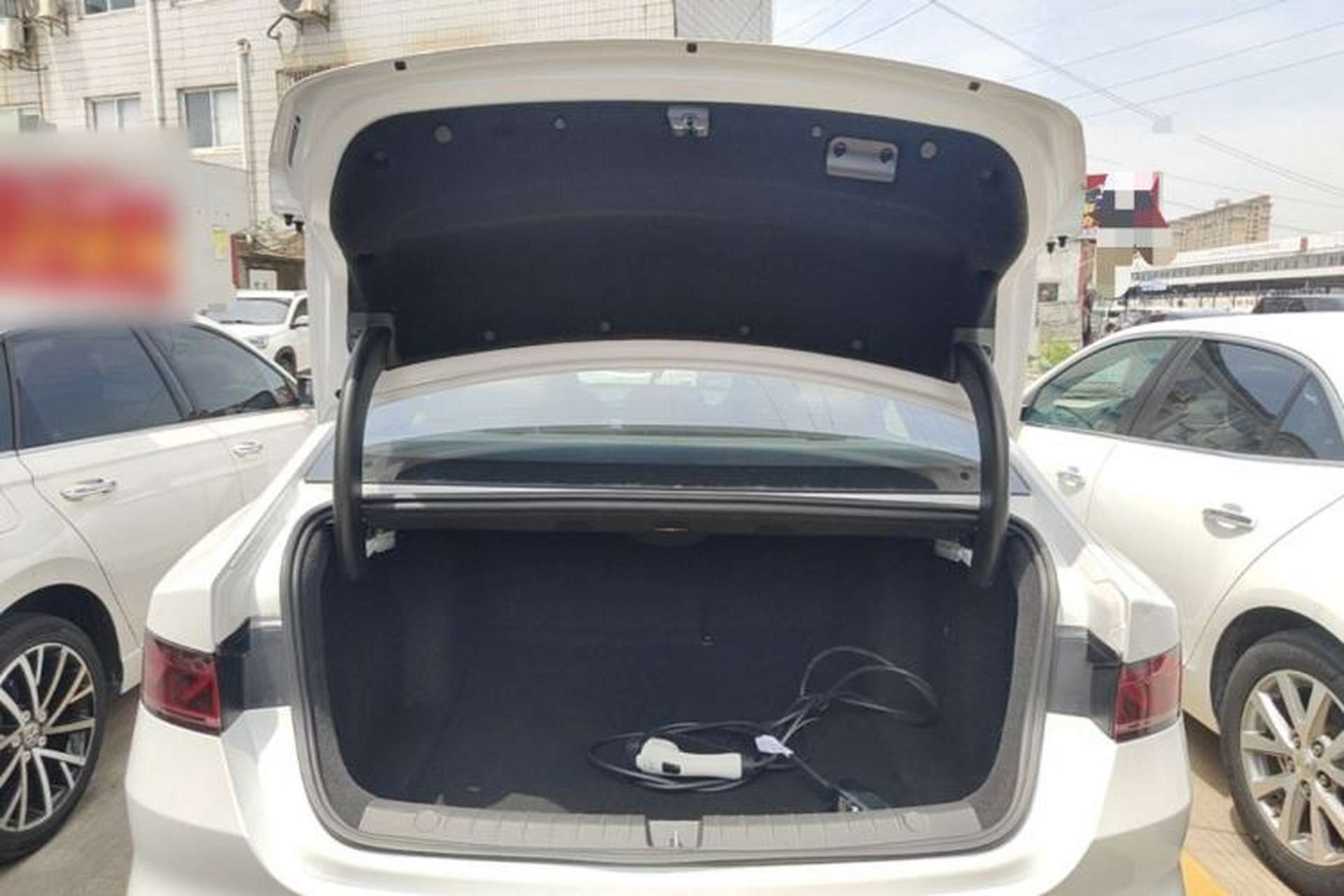 Used BYD Qin PLUS 2024 Honor Edition EV 420KM Leading Model Trunk