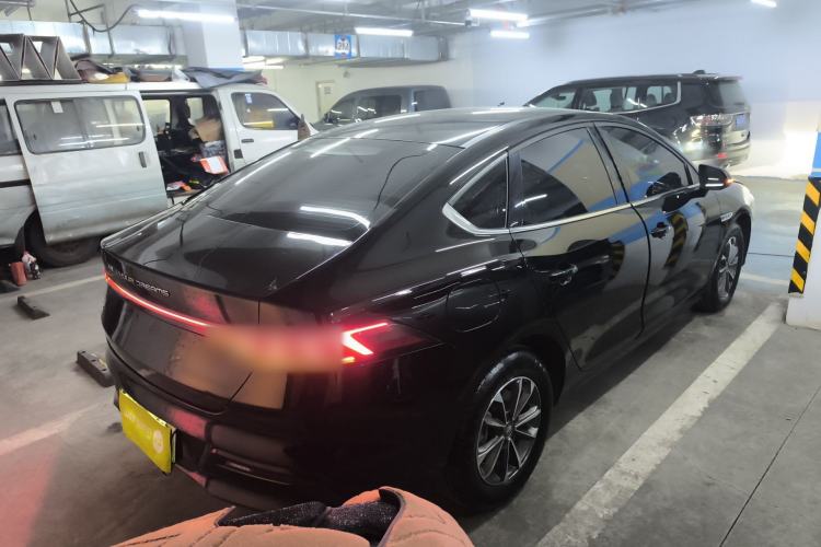 Used BYD Qin PLUS 2025 DM-i Smart Drive 55KM Leading Model Rear Right 45 Deg