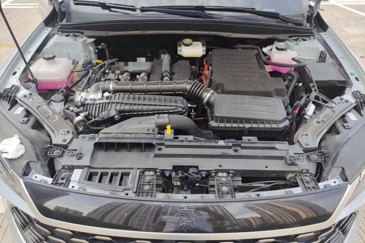 Used BYD Qin PLUS 2025 DM-i Smart Drive 55KM Leading Model Engine Bay