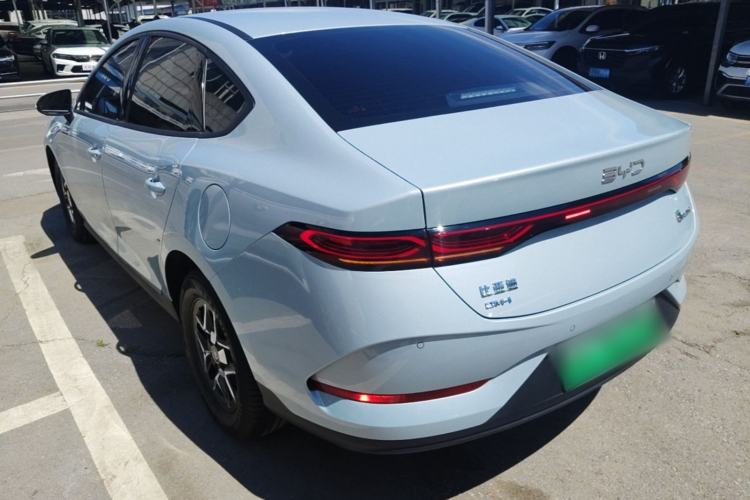 Used BYD Qin PLUS 2025 DM-i Smart Drive 55KM Leading Model Rear Left 45 Deg
