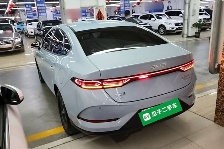 Used BYD Qin PLUS 2025 DM-i Smart Drive 55KM Leading Model Rear Left 45 Deg