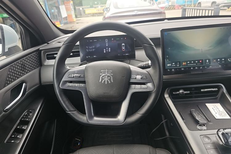 Used BYD Qin PLUS 2025 EV Smart Drive Edition 510KM Leading Model Steering Wheel