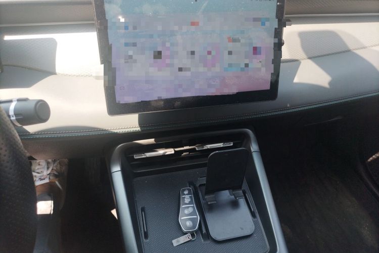 Used BYD Qin PLUS 2025 DM-i Smart Drive 55KM Leading Model Audio And AC Panel