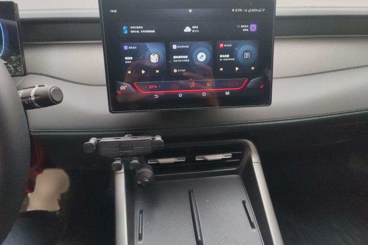Used BYD Qin PLUS 2025 DM-i Smart Drive 55KM Leading Model Audio And AC Panel
