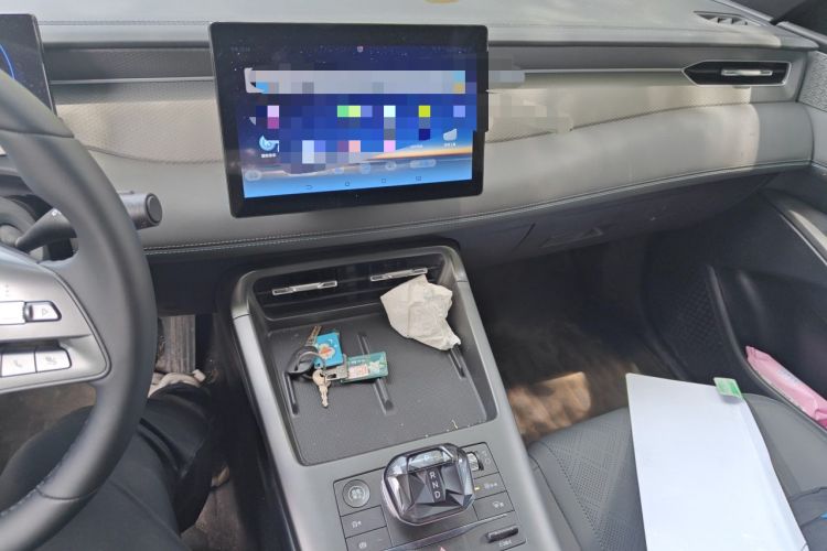 Used BYD Qin PLUS 2025 DM-i Smart Drive 55KM Leading Model Audio And AC Panel