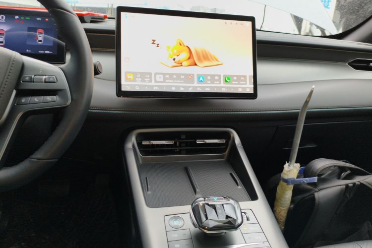 Used BYD Qin PLUS 2025 DM-i Smart Drive 120KM Superior Model Audio And AC Panel