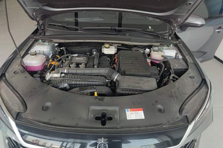 Used BYD Qin PLUS 2025 DM-i Smart Drive 55KM Leading Model Engine Bay