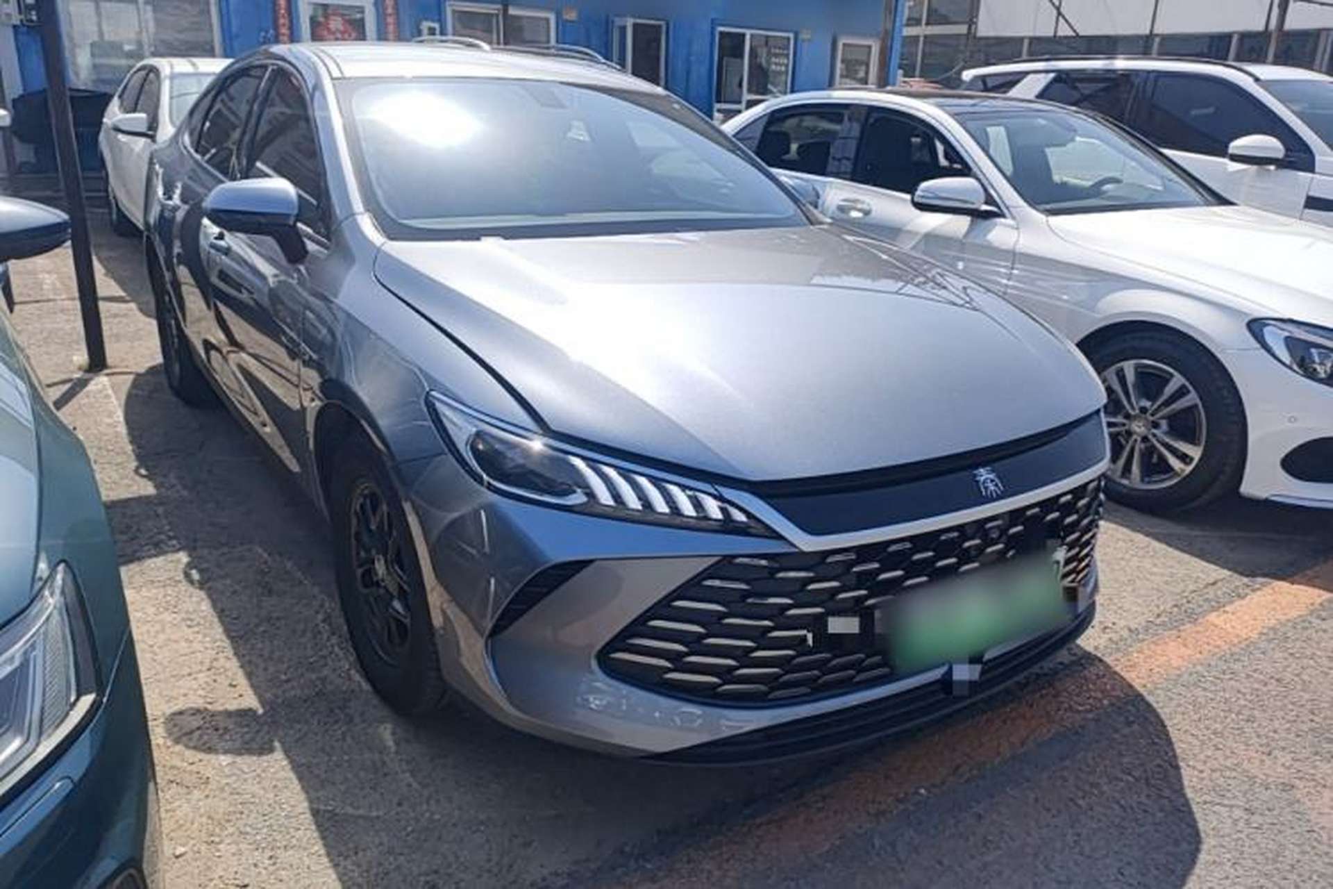 Used BYD Qin PLUS 2025 DM-i Smart Drive 55KM Leading Model Front Right 45 Deg