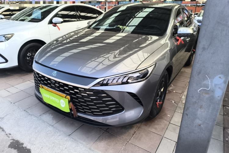 Used BYD Qin PLUS 2025 DM-i Smart Drive 55KM Leading Model Guazi used car, China used car export, Used car for sale, Used BYD cars, Cheapest cars for sale