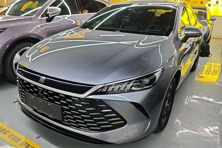 Used BYD Qin PLUS 2025 DM-i Smart Drive 55KM Leading Model Guazi used car, China used car export, Used car for sale, Used BYD cars, Cheapest cars for sale