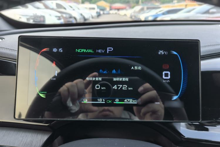Used BYD Qin PLUS 2025 DM-i Smart Drive 55KM Leading Model Instrument Cluster
