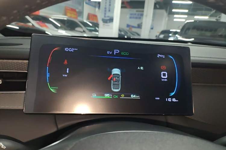 Used BYD Qin PLUS 2025 DM-i Smart Drive 55KM Leading Model Instrument Cluster