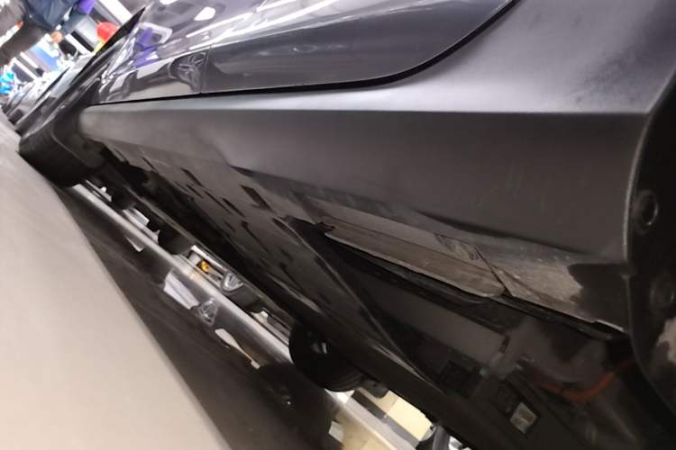 Used BYD Qin PLUS 2025 DM-i Smart Drive 55KM Leading Model Left Side Sill
