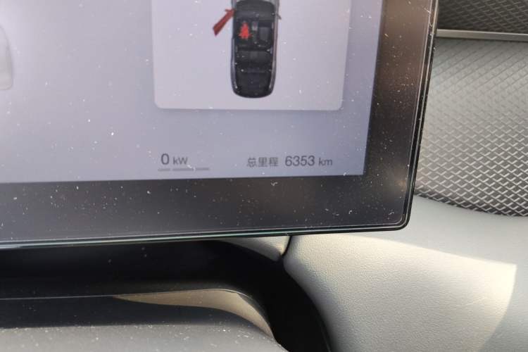 Used BYD Qin PLUS 2025 DM-i Smart Drive 55KM Beyond Model Odometer Close Up