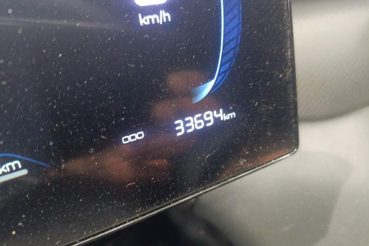 Used BYD Qin PLUS  Odometer Close Up