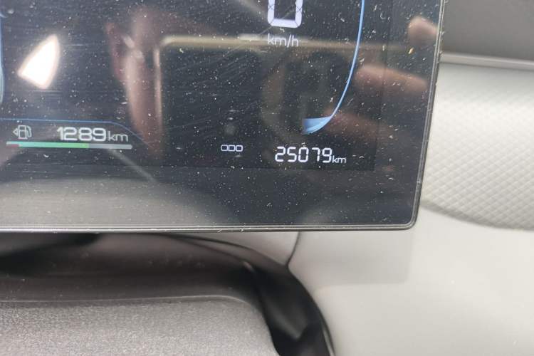 Used BYD Qin PLUS  Odometer Close Up